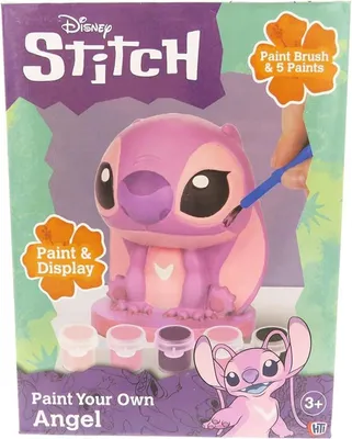 Immagine prodotto di Cyp Brands Disney Stitch Figura in gesso Angelo Per Dipingere Taglia Unica