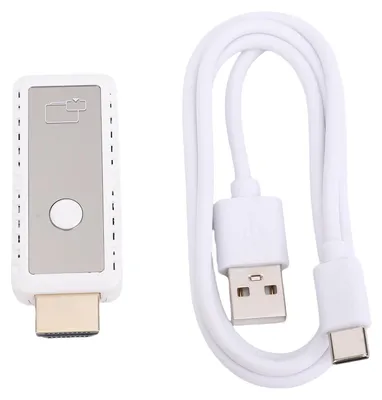 Productafbeelding van 2-in-1 HD multimedia zender en ontvanger, 4K decodering, 1080P output, draadloze 2.4G-5G display adapter, plug-and-play voor videostreaming
