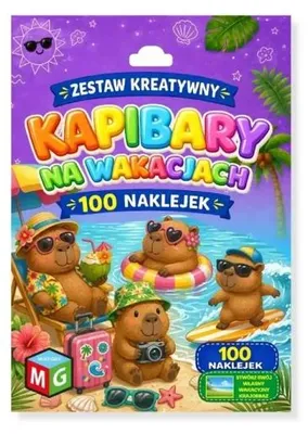Obrázek produktu pro Kreativní sada s nálepkami – Kapybary – Multigra
