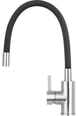 Productafbeelding van Keukenmengkraan met hendel, Concept, chroom, zwart, model BDC7138