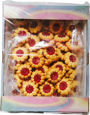 Image de Biscuits shortbread fourrés aux fruits 900g Corino