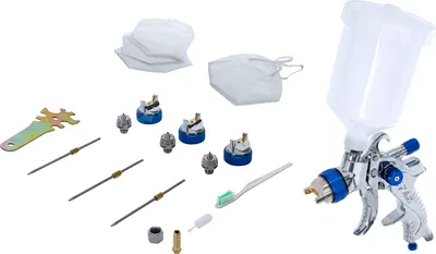 Produktbild von BGS technic Air Paint Spray Gun, 1,24 kg, 1244 mm