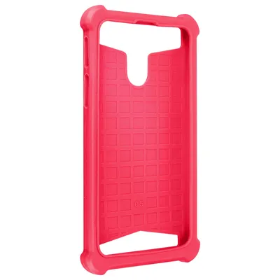 Produktbild von Avizar, Universal Schutzhülle aus Silikon für Smartphones 5.3'' bis 5.5'', Fuchsia