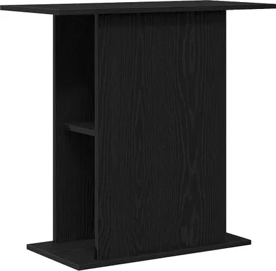 Immagine prodotto di vidaXL Supporto per acquario in rovere nero 75 x 36 x 72,5 cm Materiale a base di legno