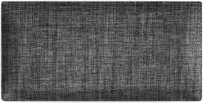 Obrázok produktu pre Nástenné panely 3D 15 x 30 cm čalúnené - na veľmi jednoduchú montáž, z velúrovej tkaniny, s mäkkou výplňou, farba sivá