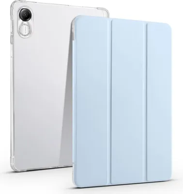 Produktbild von Schutz Tablet Hülle für Honor Pad X8 Pro / Pad X9 Case Klapp Tasche Cover 3-Fold, Farbe:Eisblau