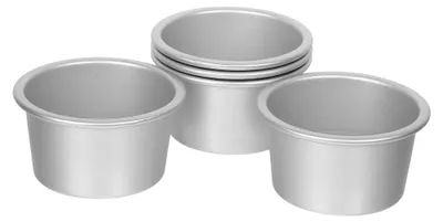 Produktbild von 5 Stück Runde Aluminium-Kuchenformen