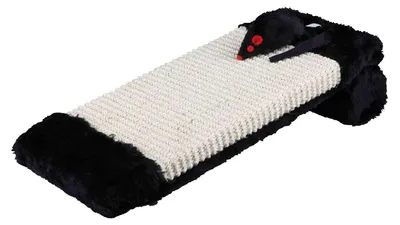 Zdjęcie produktu dla TRIXIE 4303, Podkładka do drapania dla kota, Wolnostojący, Czarny, Biały, 150 mm, 350 mm