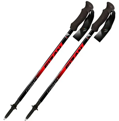 Produktbild von Fizan Compact Stöcke Rot 59-132 cm Rot 59-132 cm