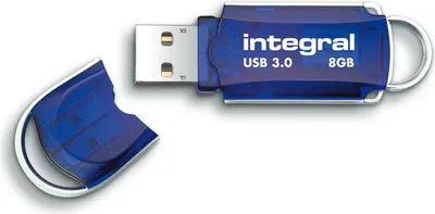 Produktbild von Integral INFD8GBCOU3.0, 8 GB, 3.2 Gen 1 (3.1 Gen 1), 140 MB/s, Kappe