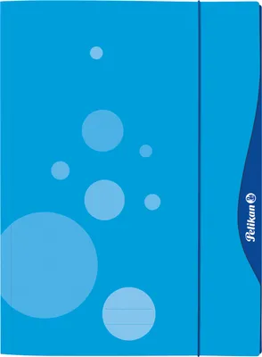 Obrázok produktu pre Pelikan 237635, A3, Lepenka, Modrá, Portrét, Elastická gumička