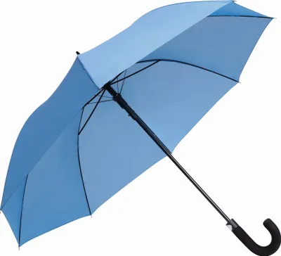 Produktbild von Stockschirm – Metallstock mit Metallspeichen Polyester-Bespannung wasserabweisender Rundhakengriff aus Moosgummi –Regenschirm Ø119 cm