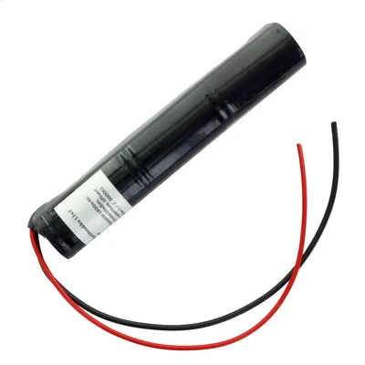Produktbild von Notleuchtenakku NiMH 3,6V 1800mAh L1x3 Sub-C mit 200mm Kabel einseitig