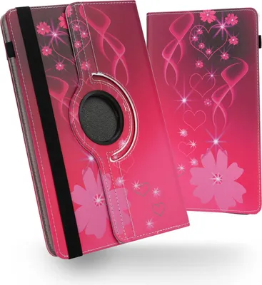 Produktbild von Schutzhülle 360 Drehbar Tablet Hülle 10 10,1 10,2 10,3 10,4 10,5 11 Zoll TascheFarben:Motiv 24