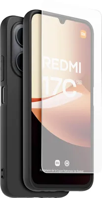Obrázok produktu pre Puzdro z TPU materiálu s tvrdeným sklom pre telefón Redmi 17C 5G