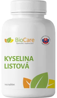 Zdjęcie produktu dla Kwas foliowy – witamina B9 – 800 μg, 110 tabletek