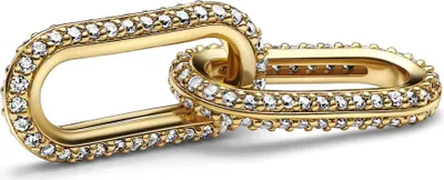 Produktbild von Pandora Me Links Verbindungs Element 769660C01 Styling Pave Double Link 14K vergoldet Zirkonia