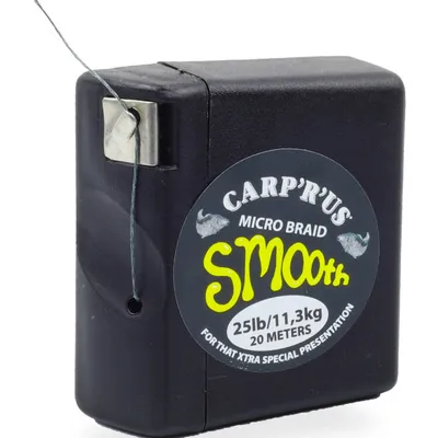 Image de Carp'R'Us Smooth Hooklink Braid 20m CRU300125