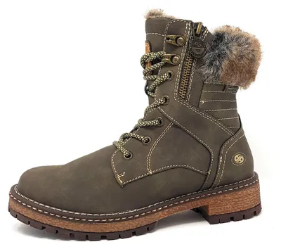 Produktbild von Dockers Damenschuhe Schnürstiefelette Grau