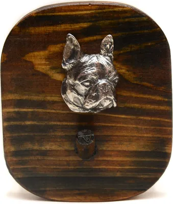 Image de Boston Terrier - Porte-laisse, porte-médaille pour chien, crochet à clés de la marque Art-Dog