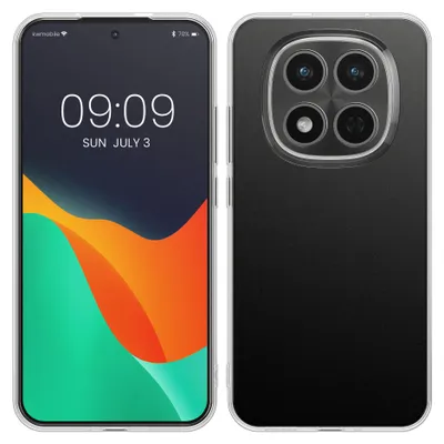 Produktbild von kwmobile Hülle kompatibel mit Xiaomi Redmi Note 15 Pro 5G - Silikon Handyhülle transparent - Handy Case in Transparent
