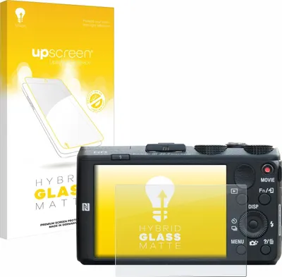Produktbild von upscreen Entspiegelungs Schutzglas für Sony Cyber-Shot DSC-HX60 Schutzfolie Panzer Folie Glas Display Schutz matt