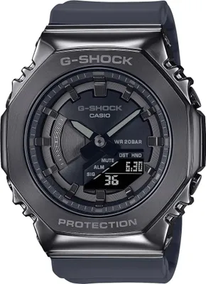 A close-up studio shot of a Casio G-Shock watch.
