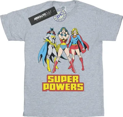 Obrázok produktu pre DC Super Hero Girls - Tričko "Super Power" pre mužov BI415 (S) (Grey)