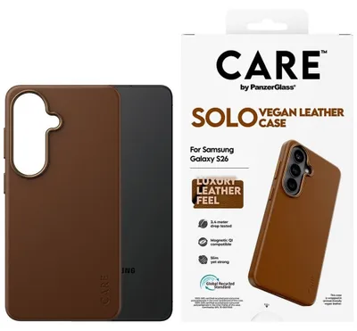Produktbild von PanzerGlass CR26186, Cover, Samsung, Samsung S26, 16 cm (6.3"), Braun