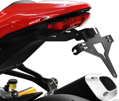 Obrázok produktu pre Držiak evidenčného čísla ZIEGER kompatibilný s Ducati Monster 1200 R BJ 2016-19