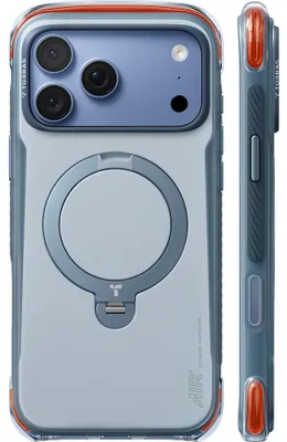 Productafbeelding van Telefoonschaal voor iPhone 18 Pro Max / 17 Pro Max, Torras Ostand Q3 Air Pro met MagSafe, blauw