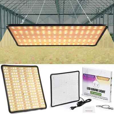 Produktbild von 256 LEDs Pflanzenlampe Sonnenlicht Zimmerpflanzen Wachstumslampe Gewächshaus Pflanzenlichter
