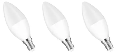 Produktbild von Spectrum LED-Lampe E14 5W 410lm 2700K Warmweiß Dimmbar 3 St.