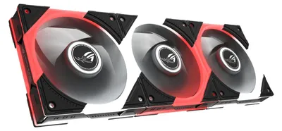 Zdjęcie produktu dla ASUS ROG Eurux GR120 ARGB Fan Triple Pack, Wentylator, 12 cm, Czarny
