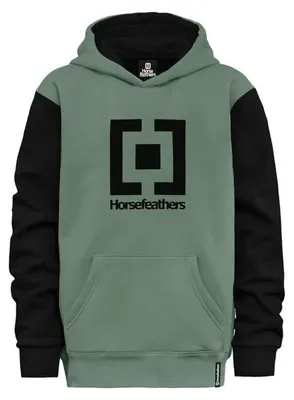 Image de Sweat-shirt Horsefeathers Leader pour jeunes (vert iceberg)