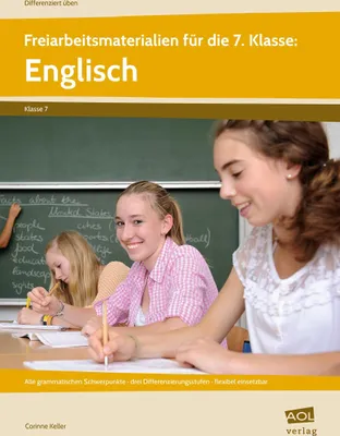 Produktbild von Freiarbeitsmaterialien für die 7. Klasse: Englisch