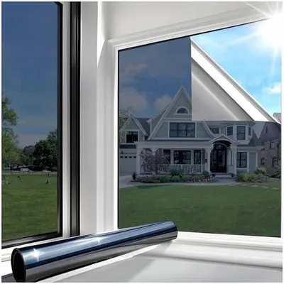 Zdjęcie produktu dla Folia okienna lustrzana samoprzylepna izolacyjna termiczna UV ochrona prywa