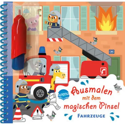 Produktbild von Ausmalen mit dem magischen Pinsel. Fahrzeuge