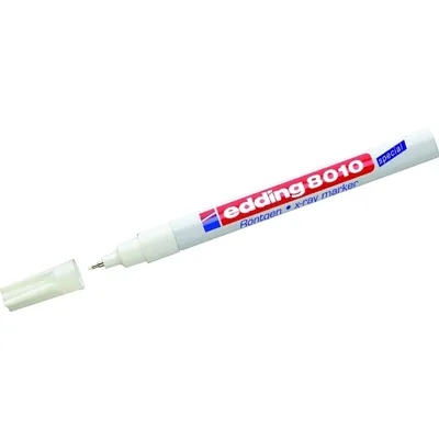 Produktbild von Edding Röntgenmarker 8010 0,8 mm weiß