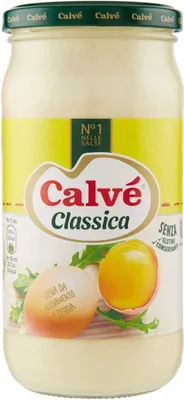 Produktbild von 6x Calve Calvè Klassik Mayonnaise mayo classic Fritessoße Soße Sauce glass 500ml