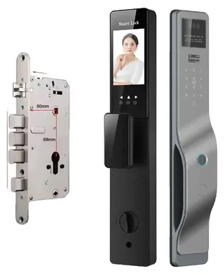 Obrázek produktu pro Smart Lock, rozpoznávání obličeje, ovládání přes aplikaci, 24 260R zadlabací zámek