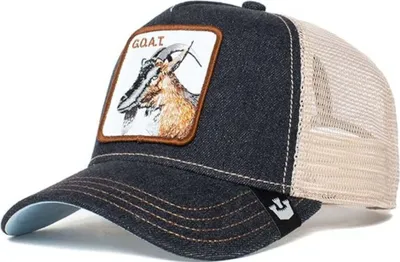 Produktbild von Goorin Bros. The GOAT Trucker Cap The Farm Animal Charcoal