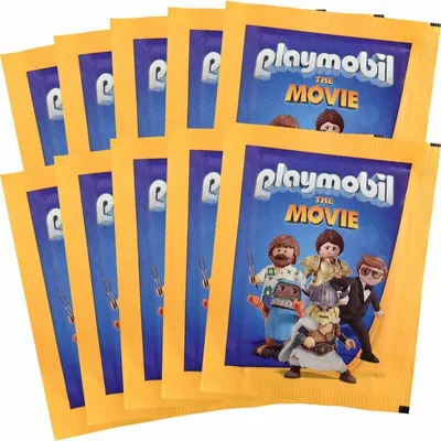 Immagine prodotto di PLAYMOBIL - Il film 2019 - Adesivi da collezione - 10 bustine