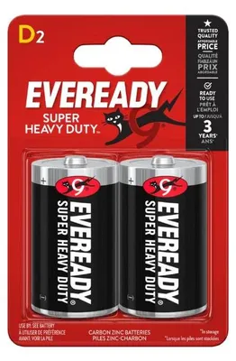Obrázek produktu pro Baterie Eveready (Wonder) Super D  - 2 ks