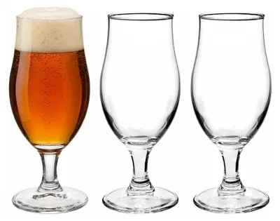 Produktbild von Bormioli Bierspezialitatenglaser - Set 3x Stuck - 375 ml