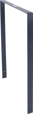 Produktbild von Fahrradanlehnbügel 115 x 76 cm Flachstahl 13 mm Anthrazit Einbetonieren Fahrradständer Parker Typ U