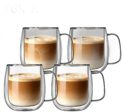 Productafbeelding van Currero Cappucino Kopjes 4 stuks 280 ml