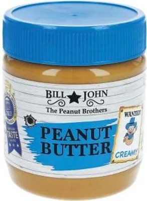 Obrázok produktu pre BILL & JOHN 4186379008 BILL & JOHN CREAMY Erdnussbutter, 350,0 g