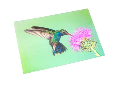 Produktbild von 3 D Ansichtskarte Kolibri, Vogel Postkarte Wackelkarte Hologrammkarte Tiere Kolibris