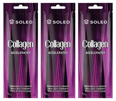 Immagine prodotto di Soleo Collagen Accelerator Acceleratore Di Abbronzatura 3 Pezzi Set Per L'Abbronzatura